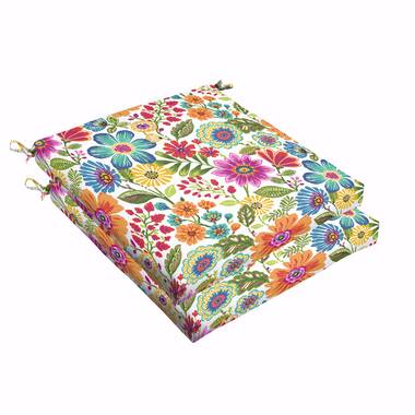 Floral outdoor seat online pads